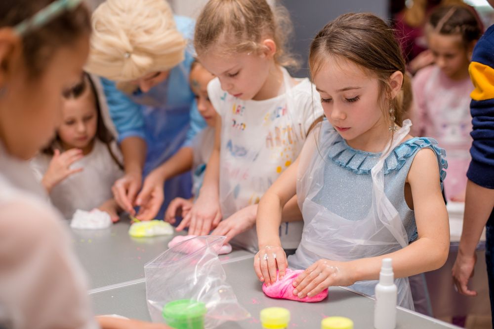 Слаймы! Мастер-класс по приготовлению слаймов