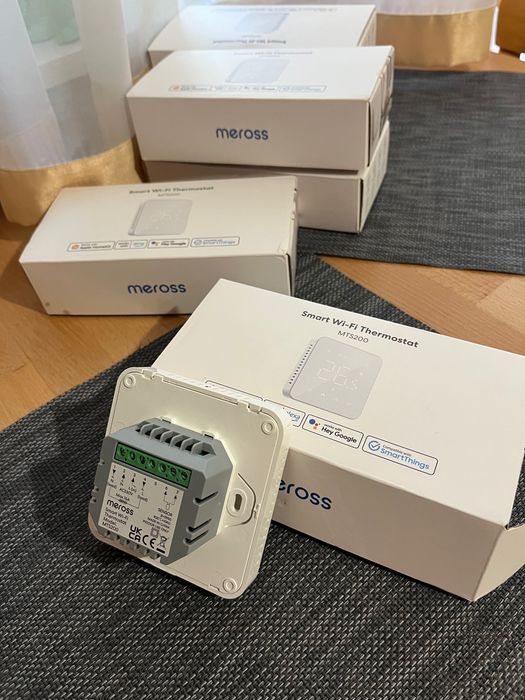 Розумний Термостат (терморегулятор) для теплої підлоги Meross MTS200HK Apple Homekit