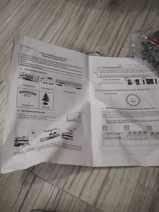 Stara kolejka na baterie