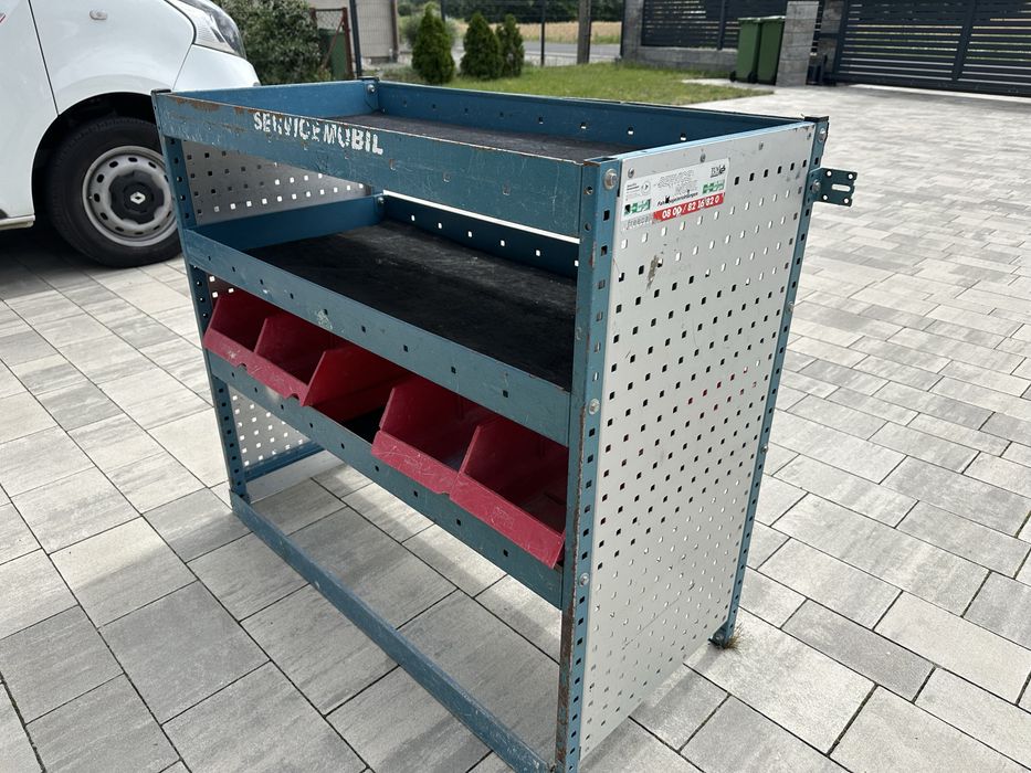 2 Regały  do busa /zabudowa watsztatowa Modul-Systeme