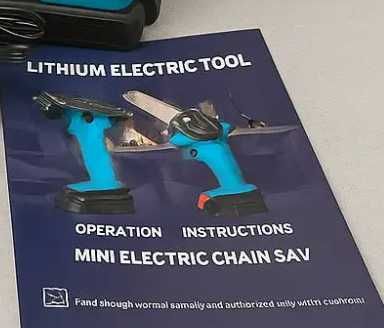 Набір у кейсі міні пила та секатор акумуляторний