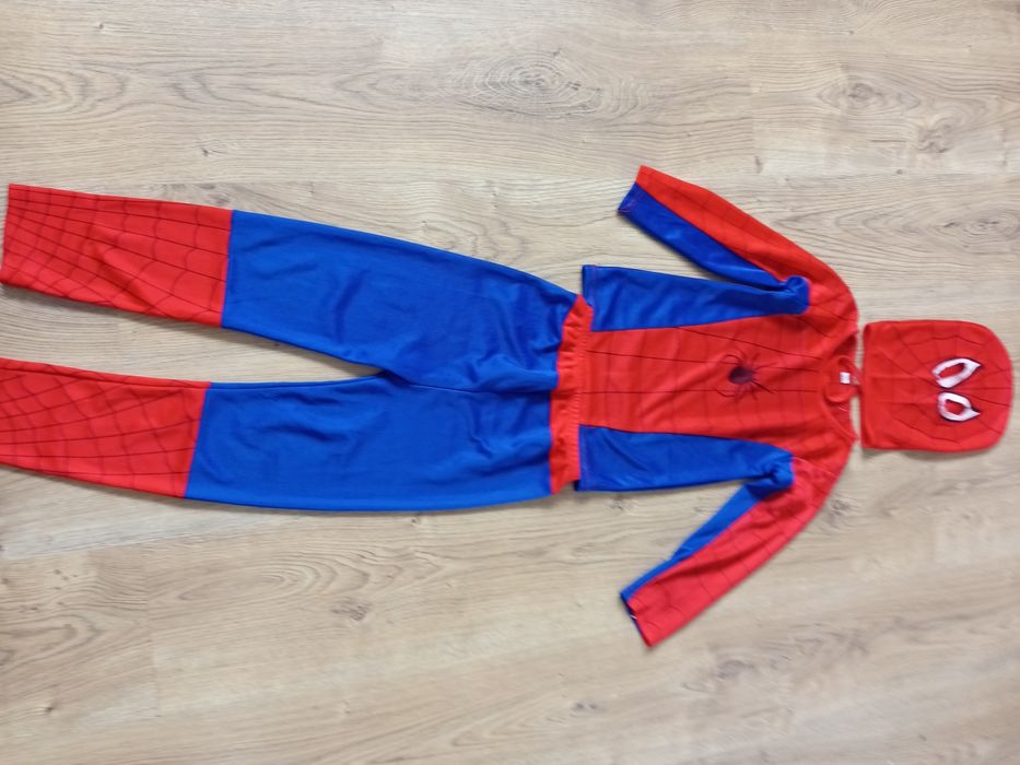 Przebranie strój karnawałowy Spiderman rozmiar 110/116