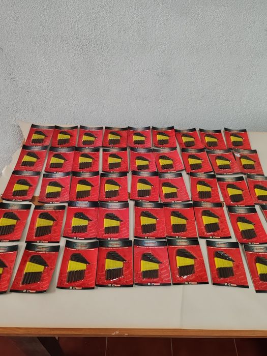 45 Conjuntos de chaves sextavadas