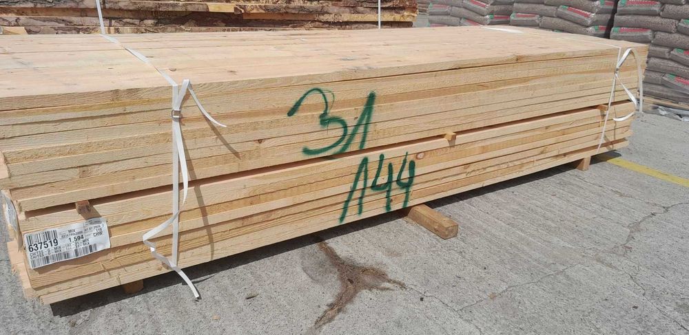Tarcica sosnowa główna sucha 31x144 klasa I-III