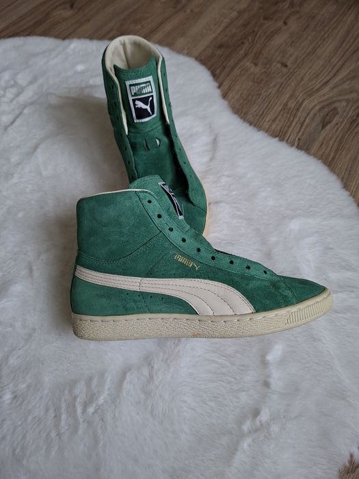 Wysokie zielone sneakersy Puma 38 adidasy