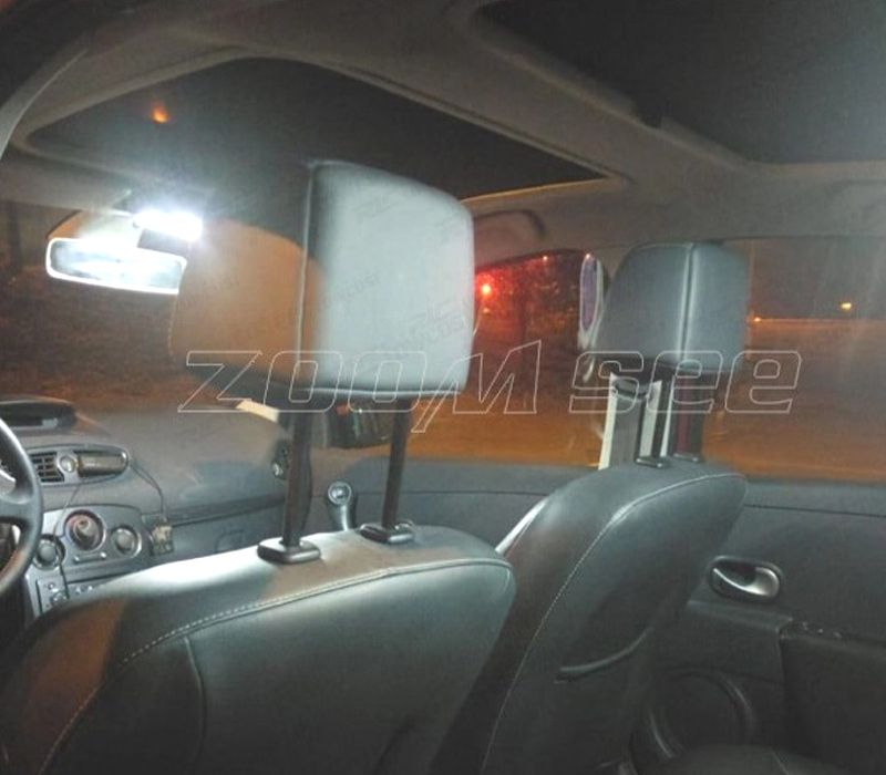 KIT COMPLETO 15 LAMPADAS LED INTERIOR PARA RENAULT CLIO III MK3. GRANDTOUR 06-12