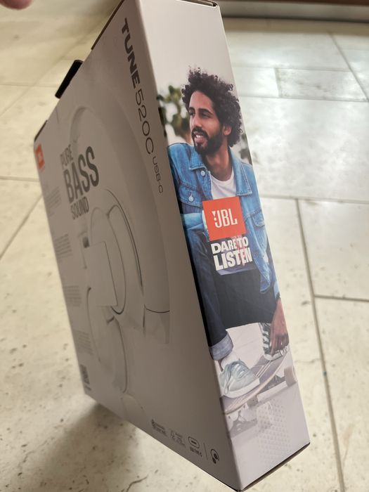 Słuchawki nauszne przewodowe  jbl tune 520c usb-c