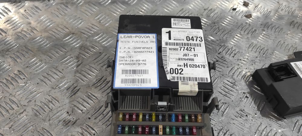 zestaw startowy karta sterownik 2,0t renault espace ii 02-