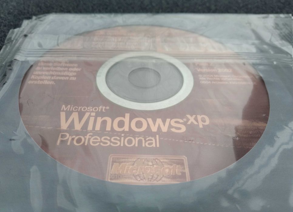 Установочный диск Microsoft Windows XP Professional
