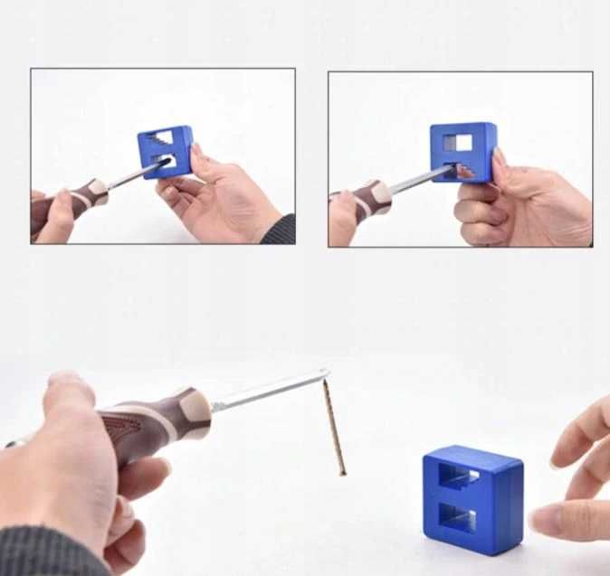 Magnetyzer demagnetyzer wkrętaków bitów śrubek - NOWY