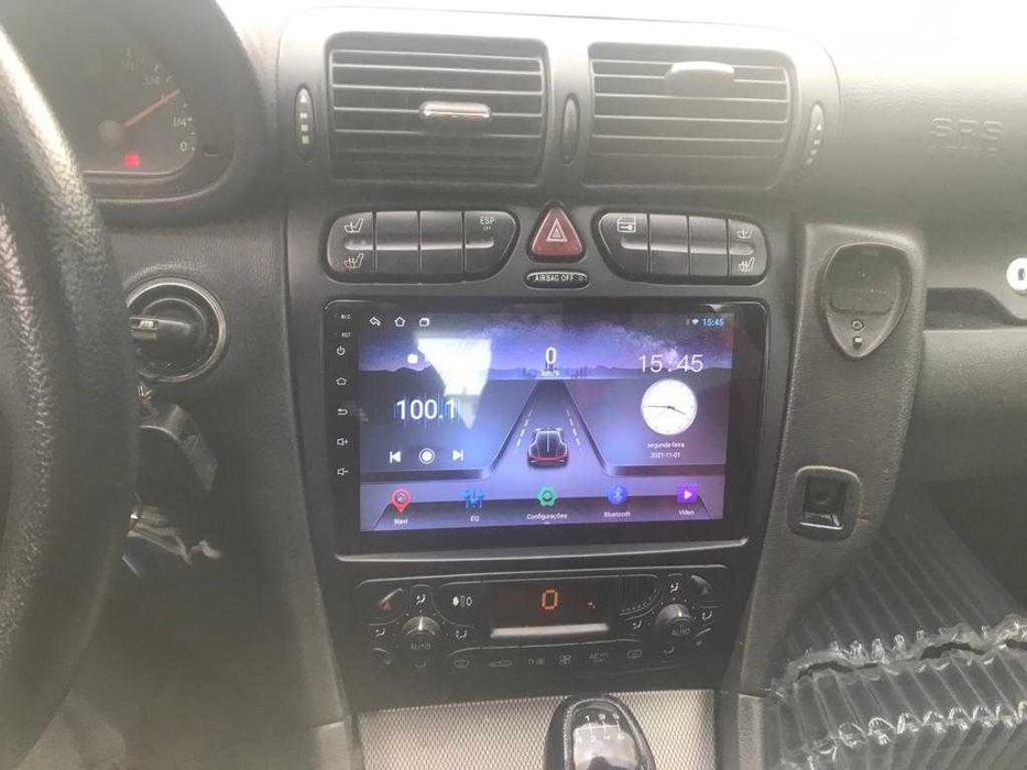 #SETEMBRO | Auto Rádio GPS Android Mercedes Benz Class C - W203, W209 | CARPLAY • ANDROID AUTO