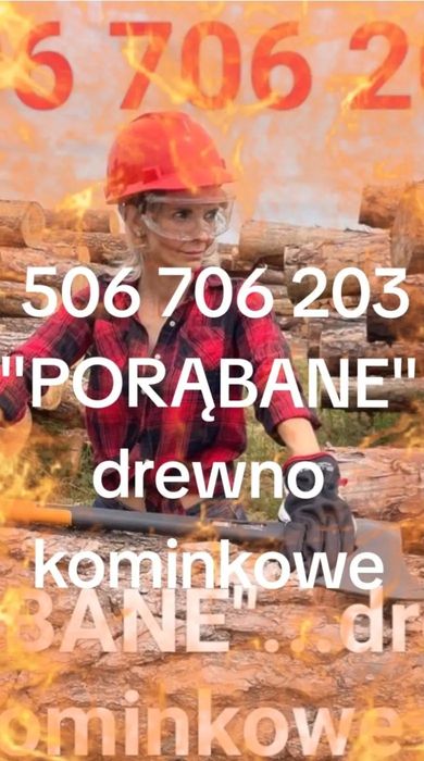 SUCHE Drewno kominkowe opałowe Łęczyca Witonia Daszyna Leźnica Sierpów