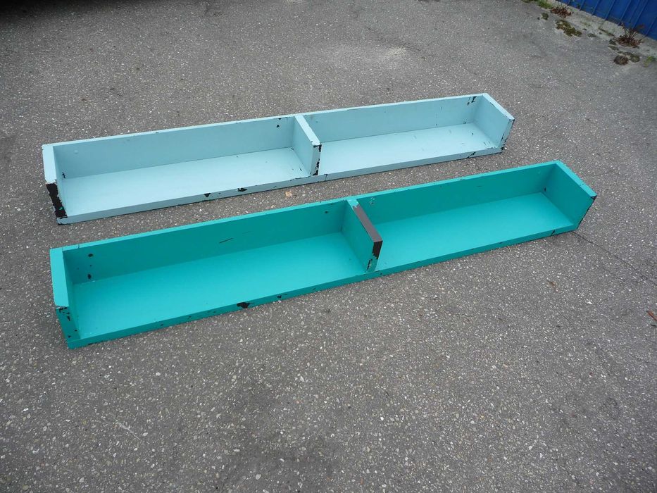 PÓŁKA 200x25 cm - półki długości: 208 cm x 20 cm - kolor: WENGE +DOWÓZ