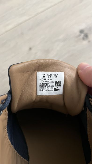 Кросівки lacoste