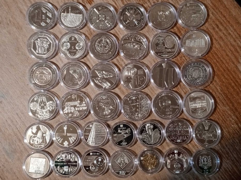 монеты Украины,,,