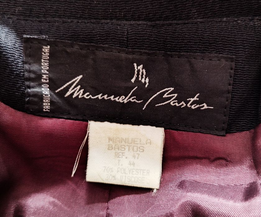 Casaco preto vintage