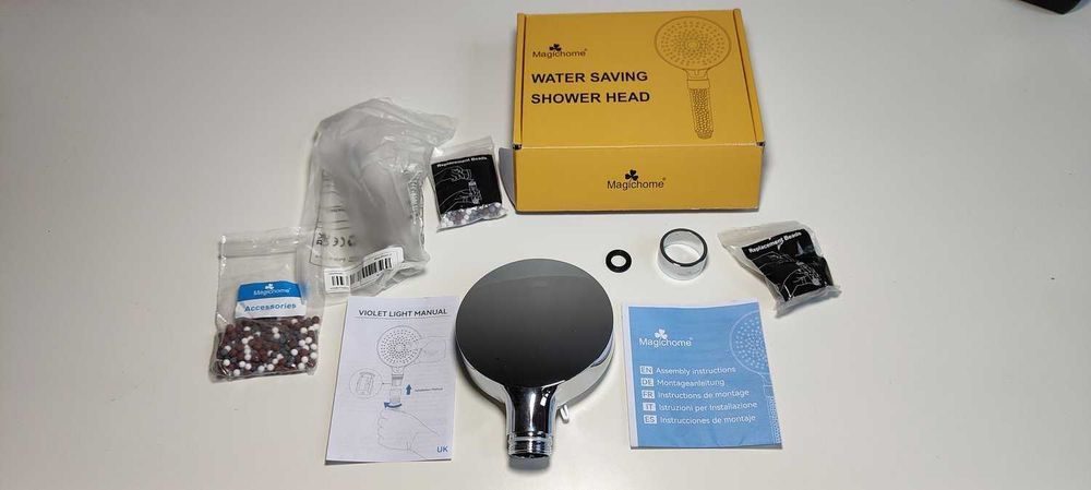 Słuchawka prysznicowa z FILTREM Magichome 5 rodzajów strumienia