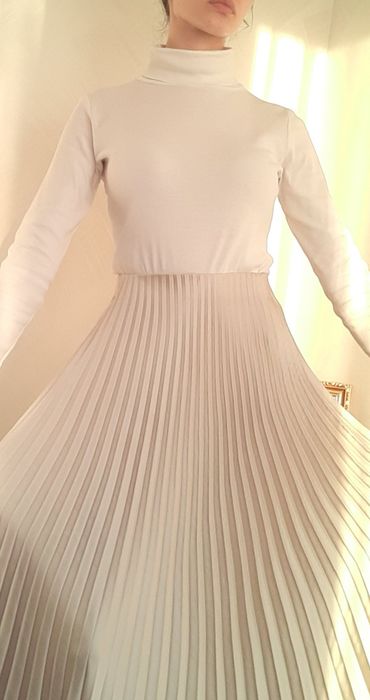 100% cotton luxury Biały bawełna golf White turtleneck