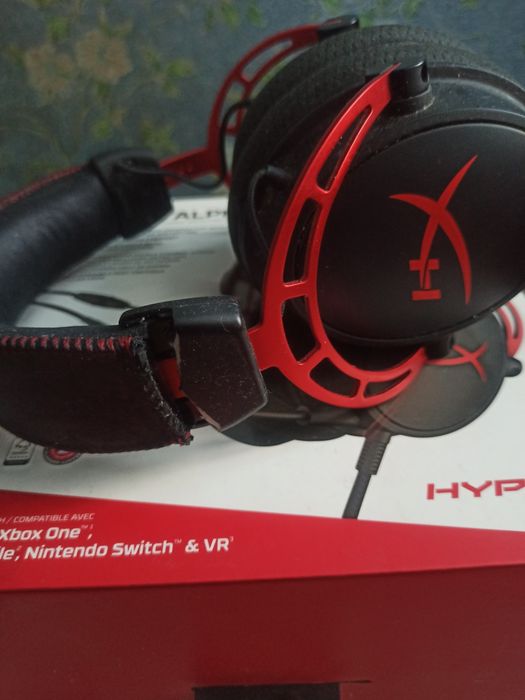 Ігрові навушники HyperX Cloud Alpha (Гарнітура)