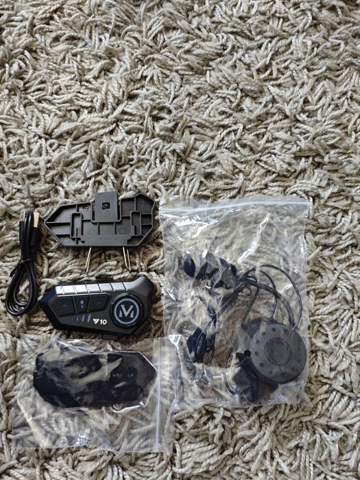 Блютуз гарнітура для мотошолому