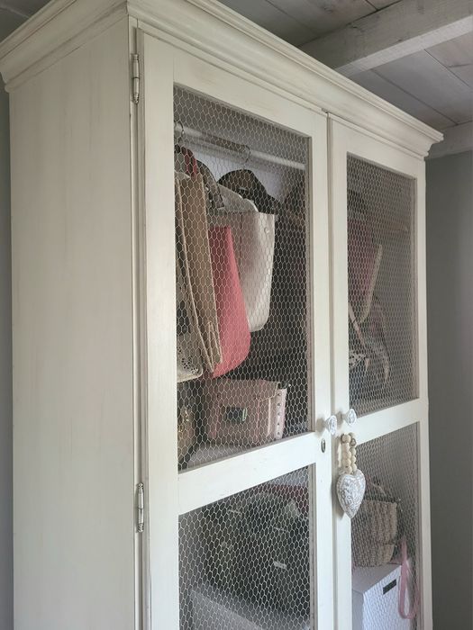 armario enorme, estante, roupeiro, arrumação, movel, rustico