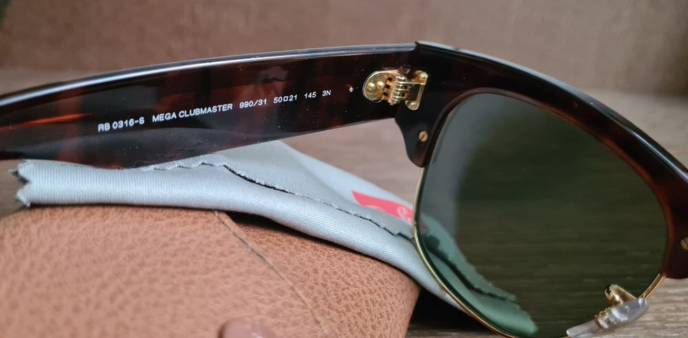 Okulary przeciwsłoneczne Ray-Ban  MEGA CLUBMASTER  50