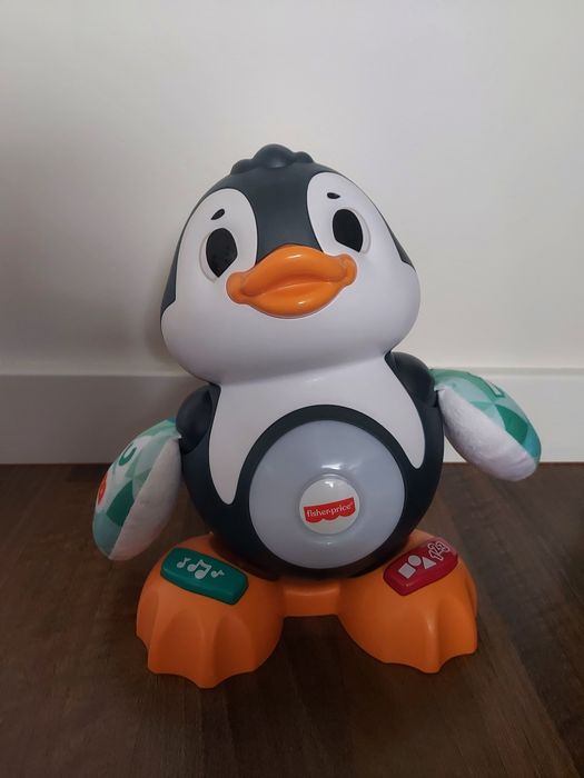Interaktywny pingwin i robot Fisher-price