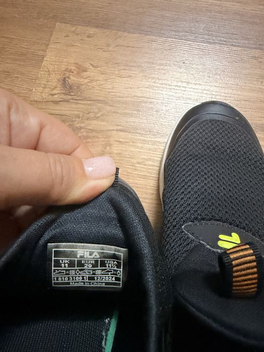 Кросовки детские fila 29