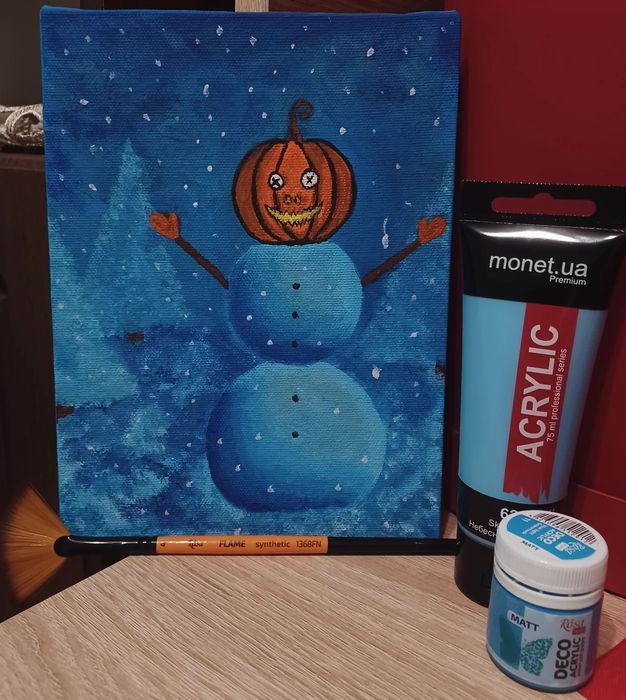 Картина розмір 20/15 в подарунок іде наклейка