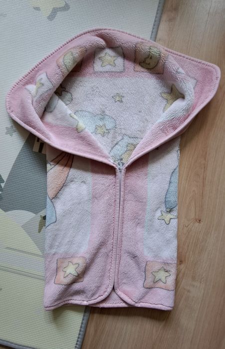 Gruby kocyk dla dziewczynki