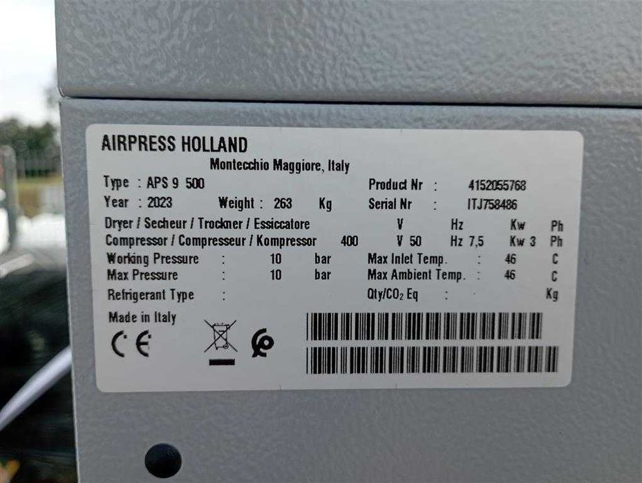 NOWA!!! Sprężarka AIRPRESS APS 9 500, 7,5kW, 1m3/min, S014163