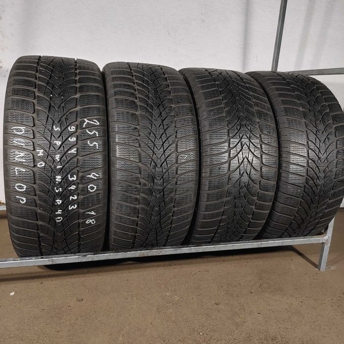 Без передоплати! Шини зимові Б/В 255 40 18 Dunlop арт. 5413