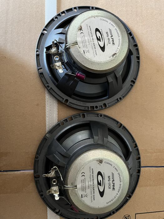 Subwoofer colunas alpine