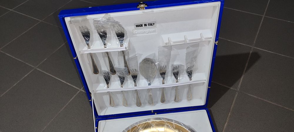 Conjunto faqueiro sobremesa