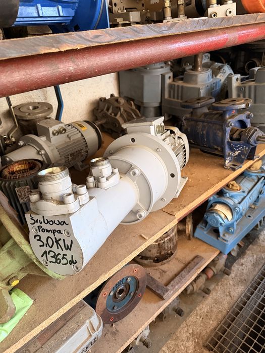 Pompa śrubowa z silnikiem 3,0kW-1365obr