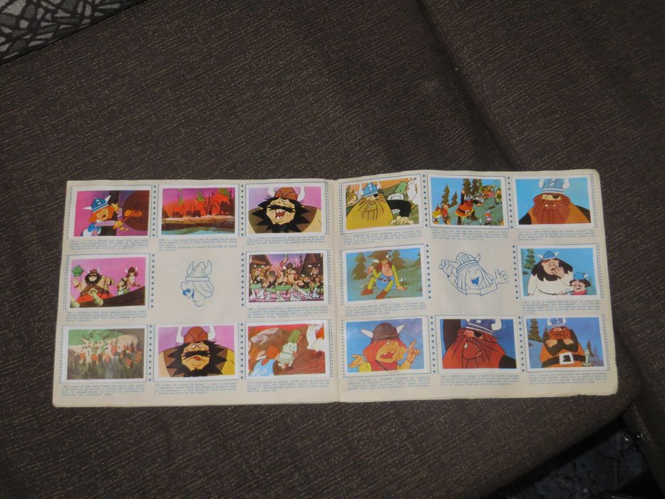 Caderneta de Cromos Completa o Viking de 1975