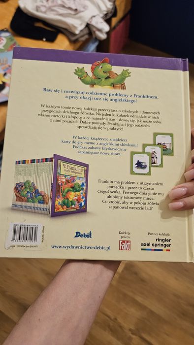 Książka Franklin - mały bałaganiarz