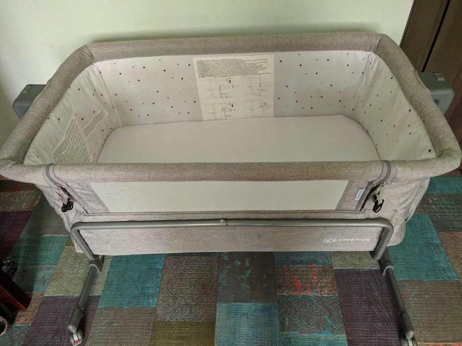 Ліжечко приставне Kinderkraft Neste