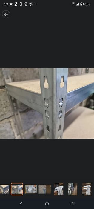 Regał metalowy 180x100x60 nowy nie wypakowany