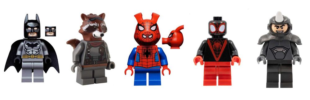 LEGO Polybags DC SUPER HEROES AVENGERS MARVEL GUARDIÕES da GALÁXIA