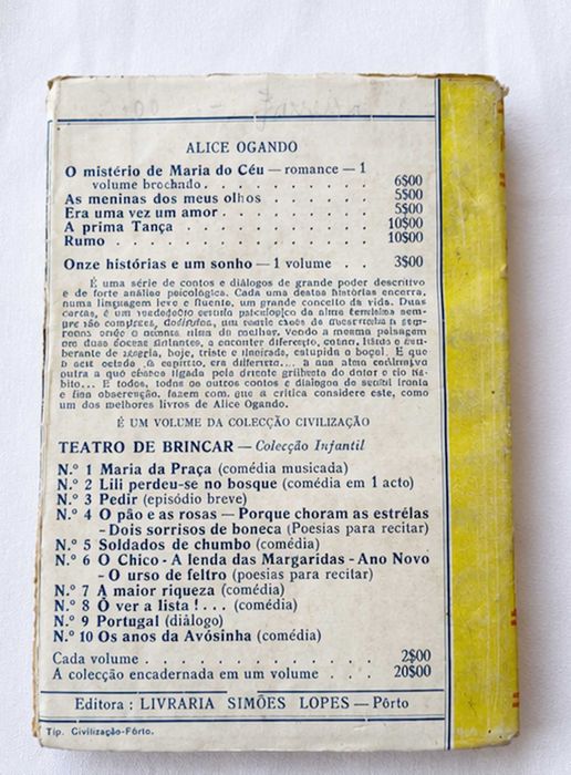 Livro Dostoiéwski – Pobre Gente Colecção Civilização – Série Amarela n.º 11