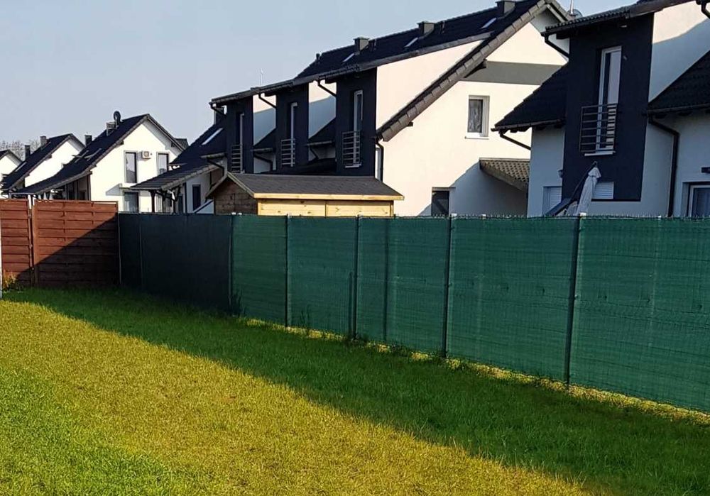 Nowoczesna SIATKA MASKUJĄCA 90% Mata Osłona UV Ogrodzenie (WYPRZEDAŻ)