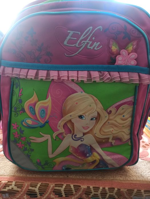 Plecak rożowy Elfin
