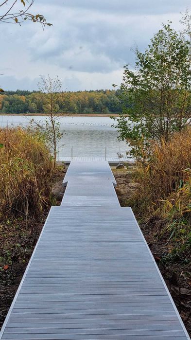 Taras drewniany kompozytowy Podest Estrada Działka Remont Tratwa