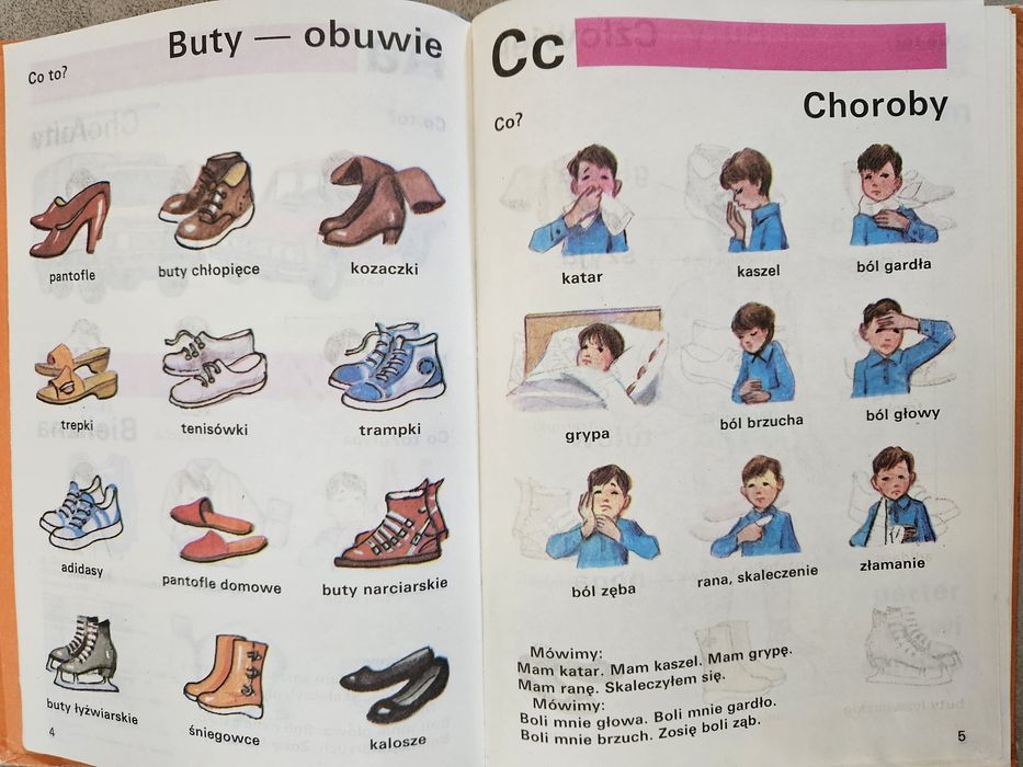 Słowniczek ilustrowany Irena Tułodziecka