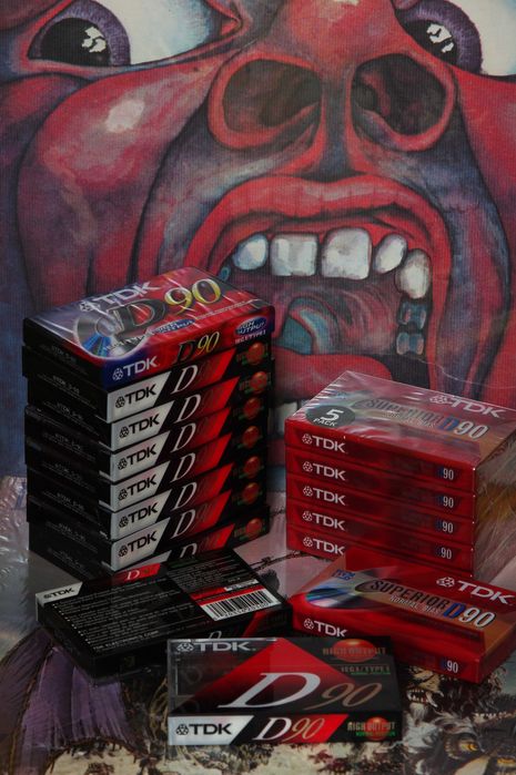 Аудіокасети TDK Maxell Fuji