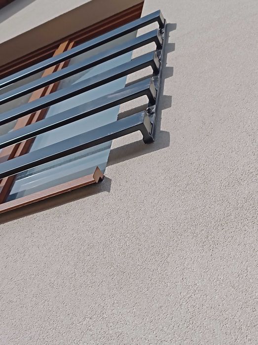 Balustrada francuska balkon francuski zewnętrzna do ściany ocynk ral