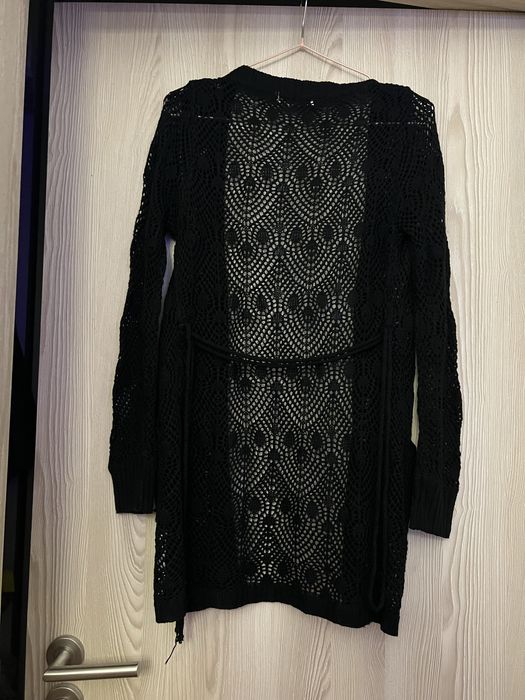 Casaco em croché ITRY preto