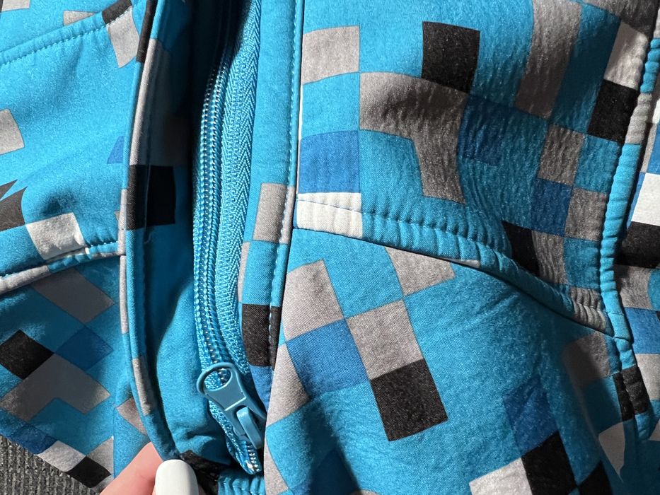 Kurtka typu softshell niebieska rozmair M