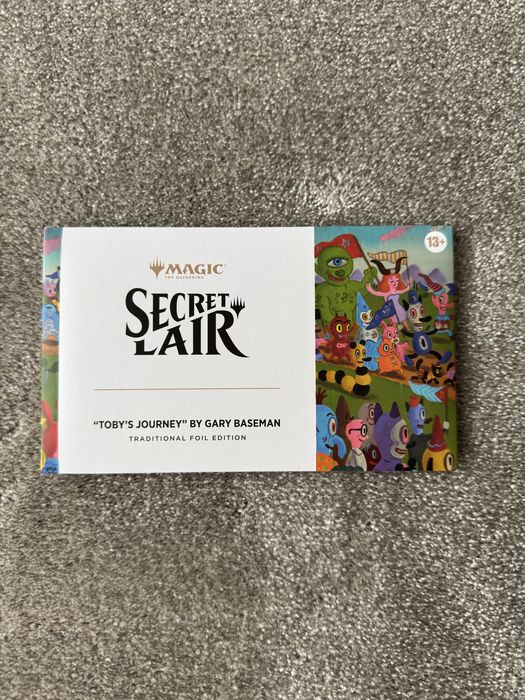 MTG Secret Lair Toby’s Journey by Gary Baseman Foil Edition